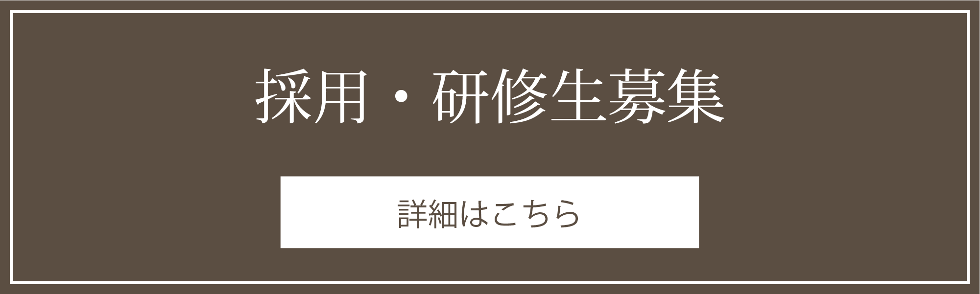 採用・研修生募集